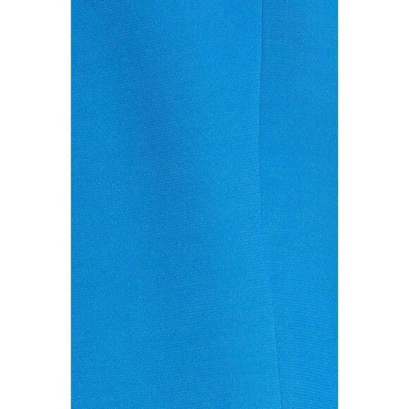 L'AGENCE Elleta collarless blazer Daphne blue size 2 NWT satin crepe - Picture 10 of 11